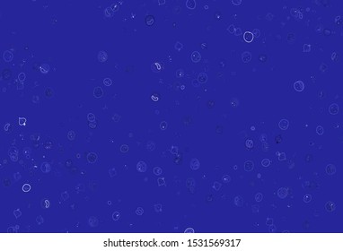 Light Purple vector layout with restaurant food. Illustration with set of fresh food in doodle style. Pattern for ads of breakfast, lunch, dinner.