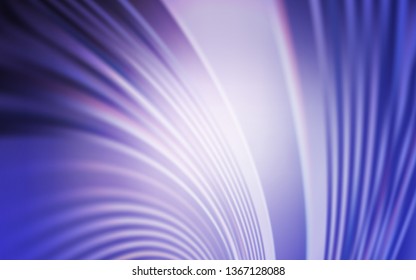 Light Purple vector layout with wry lines. An elegant bright illustration with gradient. Abstract style for your business design.