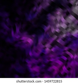 Light Purple vector layout with wry lines. Colorful illustration, which consists of curves. Pattern for websites, landing pages.