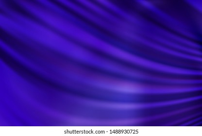 Light Purple vector layout with wry lines. Brand new colorful illustration in simple style. Abstract design for your web site.