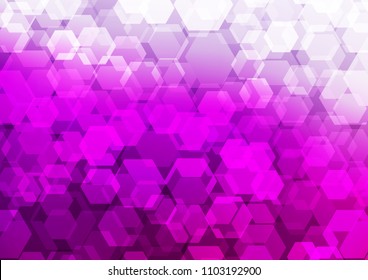 Light Purple vector low poly pattern. A completely new color illustration in a vague style. A completely new template for your business design.