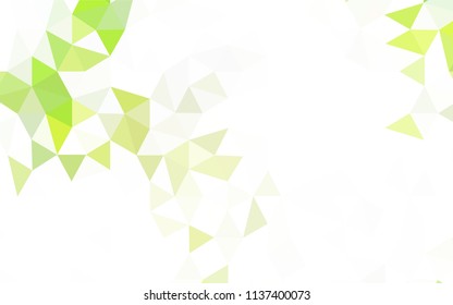 Light Purple vector low poly layout. Shining polygonal illustration, which consist of triangles. Polygonal design for your web site.