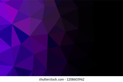 Light Purple vector low poly texture. An elegant bright illustration with gradient. Brand new style for your business design.