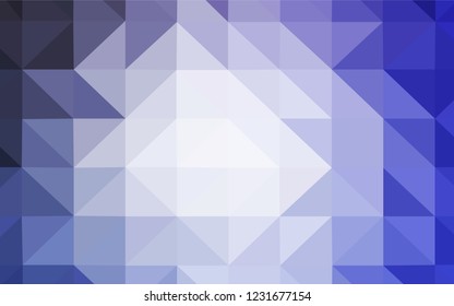 Light Purple vector low poly layout. A completely new color illustration in a polygonal style. A new texture for your web site.