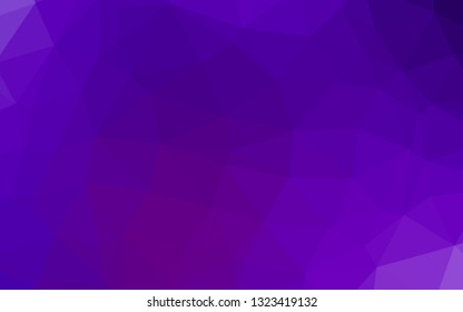 Light Purple vector low poly texture. An elegant bright illustration with gradient. New texture for your design.