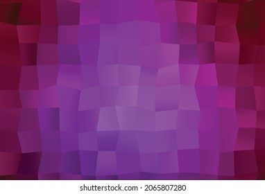 Light Purple vector low poly layout. A sample with polygonal shapes. The best triangular design for your business.