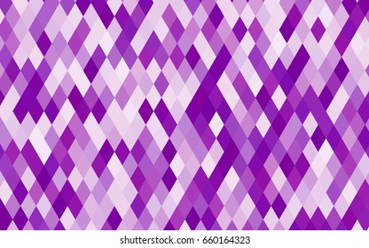 Light Purple vector low poly background. Glitter abstract illustration with an elegant design. A completely new design for your business.