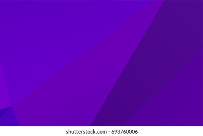 Light Purple vector low poly template. A vague abstract illustration with gradient. Brand-new style for your business design.