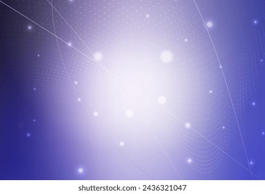 Light Purple vector Modern abstract illustration with colorful water drops. Illustration with set of shining colorful abstract circles. Wallpaper for a cell phone.