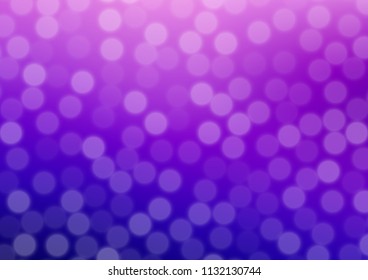 Light Purple vector modern bokeh pattern. Glitter abstract illustration with an elegant design. A completely new design for your business.