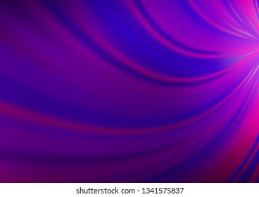 Light Purple vector modern bokeh pattern. Creative illustration in halftone style with gradient. Brand new design for your business.