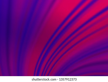 Light Purple vector modern bokeh pattern. Colorful illustration in blurry style with gradient. A completely new template for your design.