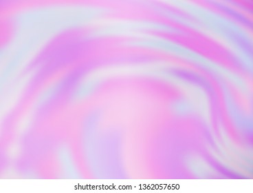 Light Purple vector modern bokeh pattern. Colorful illustration in blurry style with gradient. The blurred design can be used for your web site.