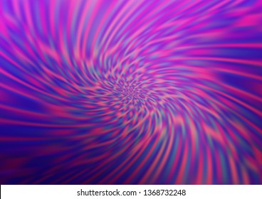 Light Purple vector modern bokeh pattern. Creative illustration in halftone style with gradient. The elegant pattern for brand book.