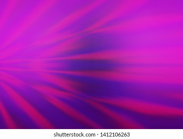 Light Purple vector modern bokeh pattern. Colorful illustration in abstract style with gradient. The background for your creative designs.