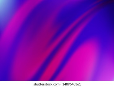 Light Purple vector modern bokeh pattern. Modern geometrical abstract illustration with gradient. The template can be used for your brand book.