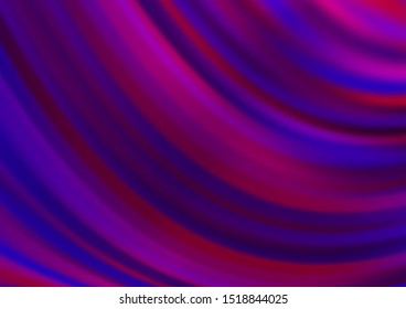 Light Purple vector modern bokeh pattern. Creative illustration in halftone style with gradient. The blurred design can be used for your web site.
