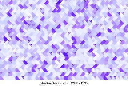 Light Purple vector modern geometrical circle abstract background. Dotted texture template. Geometric pattern in halftone style with gradient. 