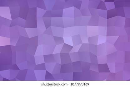 Light Purple vector modern geometrical background. Abstract template. Geometric pattern in square style with gradient.