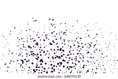 Light Purple vector modern geometrical background. Abstract template. Geometric pattern in square style with gradient.