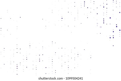Light Purple vector modern geometrical background. Abstract template. Geometric pattern in square style with gradient.