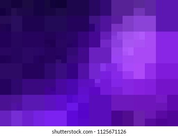 Light Purple vector modern geometrical abstract background. Texture template. Geometric pattern in Origami style with gradient. 