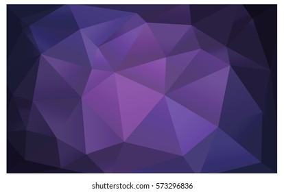 Light Purple vector modern geometrical abstract background. Texture, new background. Geometric background in Origami style with gradient. 