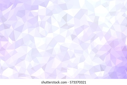 Light Purple vector modern geometrical abstract background. Texture, new background. Geometric background in Origami style with gradient. 