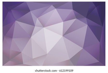 Light Purple vector modern geometrical abstract background. Texture, new background. Geometric background in Origami style with gradient. 