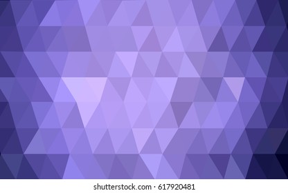 Light Purple vector modern geometrical abstract background. Texture, new background. Geometric background in Origami style with gradient. 
