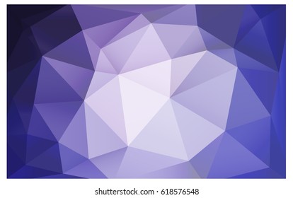 Light Purple vector modern geometrical abstract background. Texture, new background. Geometric background in Origami style with gradient. 
