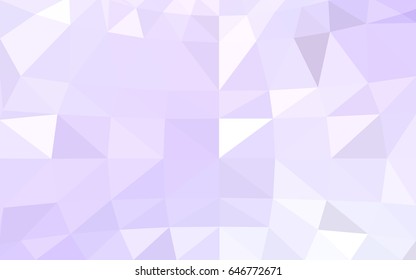 Light Purple vector modern geometrical abstract background. Texture, new background. Geometric background in Origami style with gradient. 