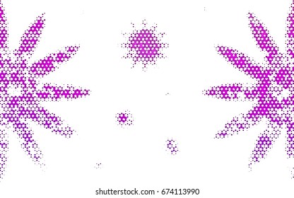 Light Purple vector modern geometrical abstract background. Texture, brand-new background. Geometric background in Origami style with gradient. 