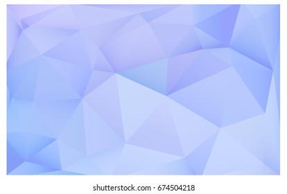 Light Purple vector modern geometrical abstract background. Texture, new background. Geometric background in Origami style with gradient. 