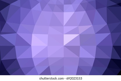 Light Purple vector modern geometrical abstract background. Texture, new background. Geometric background in Origami style with gradient. 