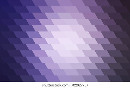 Light Purple vector modern geometrical background. Abstract template. Geometric pattern in square style with gradient.