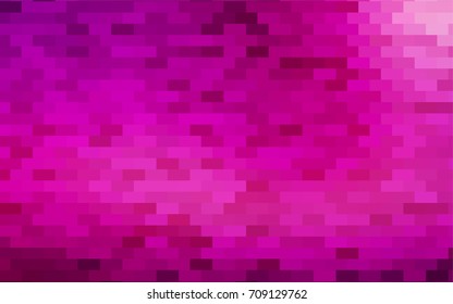 Light Purple vector modern geometrical background. Abstract template. Geometric pattern in square style with gradient.