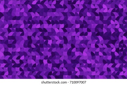 Light Purple vector modern geometrical circle abstract background. Dotted texture template. Geometric pattern in halftone style with gradient. 