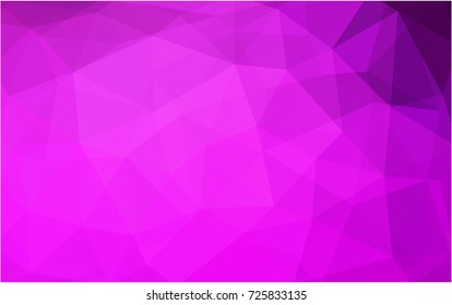 Light Purple vector modern geometrical abstract background. Texture, new background. Geometric background in Origami style with gradient. 