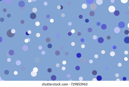 Light Purple vector modern geometrical circle abstract background. Dotted texture template. Geometric pattern in halftone style with gradient. 