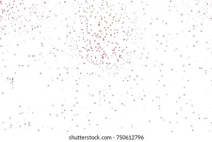 Light Purple vector modern geometrical circle abstract background. Dotted texture template. Geometric pattern in halftone style with gradient. 