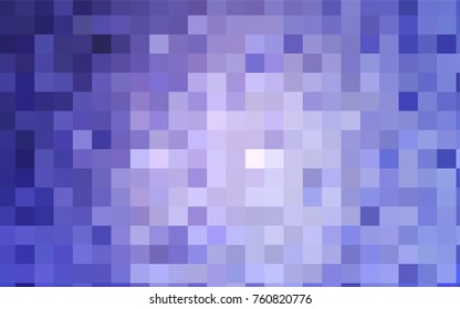 Light Purple vector modern geometrical background. Abstract template. Geometric pattern in square style with gradient.