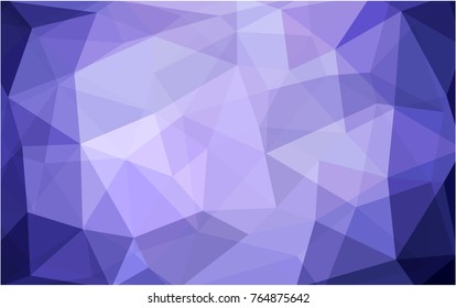 Light Purple vector modern geometrical abstract background. Texture, new background. Geometric background in Origami style with gradient. 