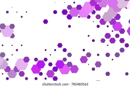 Light Purple vector modern geometrical abstract background. Texture, brand-new background. Geometric background in Origami style with gradient. 