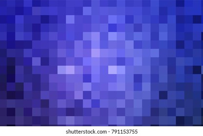 Light Purple vector modern geometrical background. Abstract template. Geometric pattern in square style with gradient.