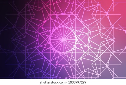 Light Purple vector natural abstract design. Creative illustration in blurred style with doodles made by child. The pattern can be used for heads of websites and designs.