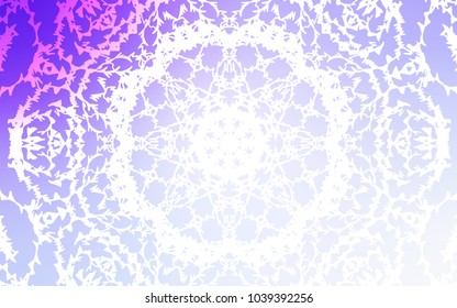 Light Purple vector natural abstract template. Sketchy doodles drawn by child on blurred background. The doodle design can be used for your web site.