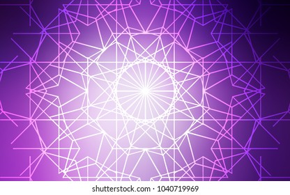 Light Purple vector natural abstract template. Childish elegant natural pattern with gradient. The textured pattern can be used for website.
