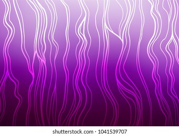 Light Purple vector natural abstract pattern. Ethnic elegant natural pattern with gradient. A new texture for your design.