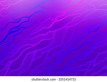 Light Purple vector natural abstract texture. Creative illustration in blurred style with doodles and Zen tangles. Hand painted design for web, wrapping, wallpaper.